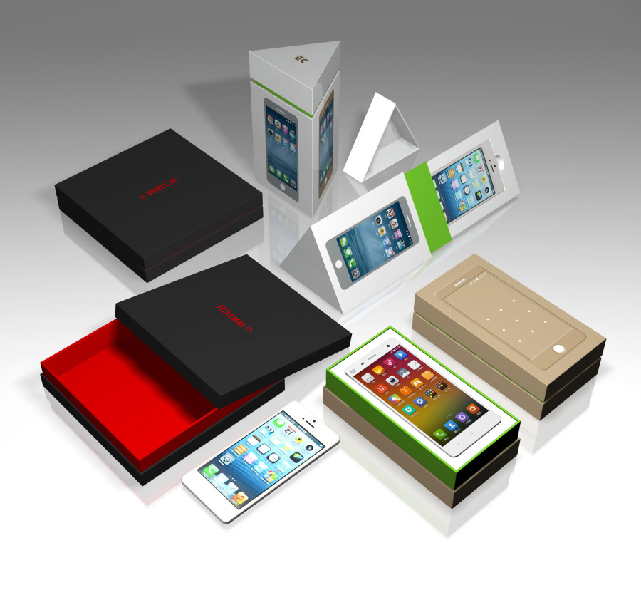 簡約與創(chuàng)意 三款手機(jī)盒包裝平面設(shè)計(jì)解析