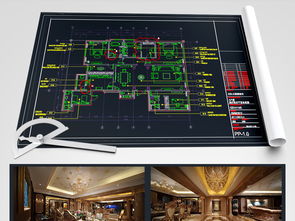 精品裝修設(shè)計CAD施工圖與效果圖全解析 編號18600081平面設(shè)計案例